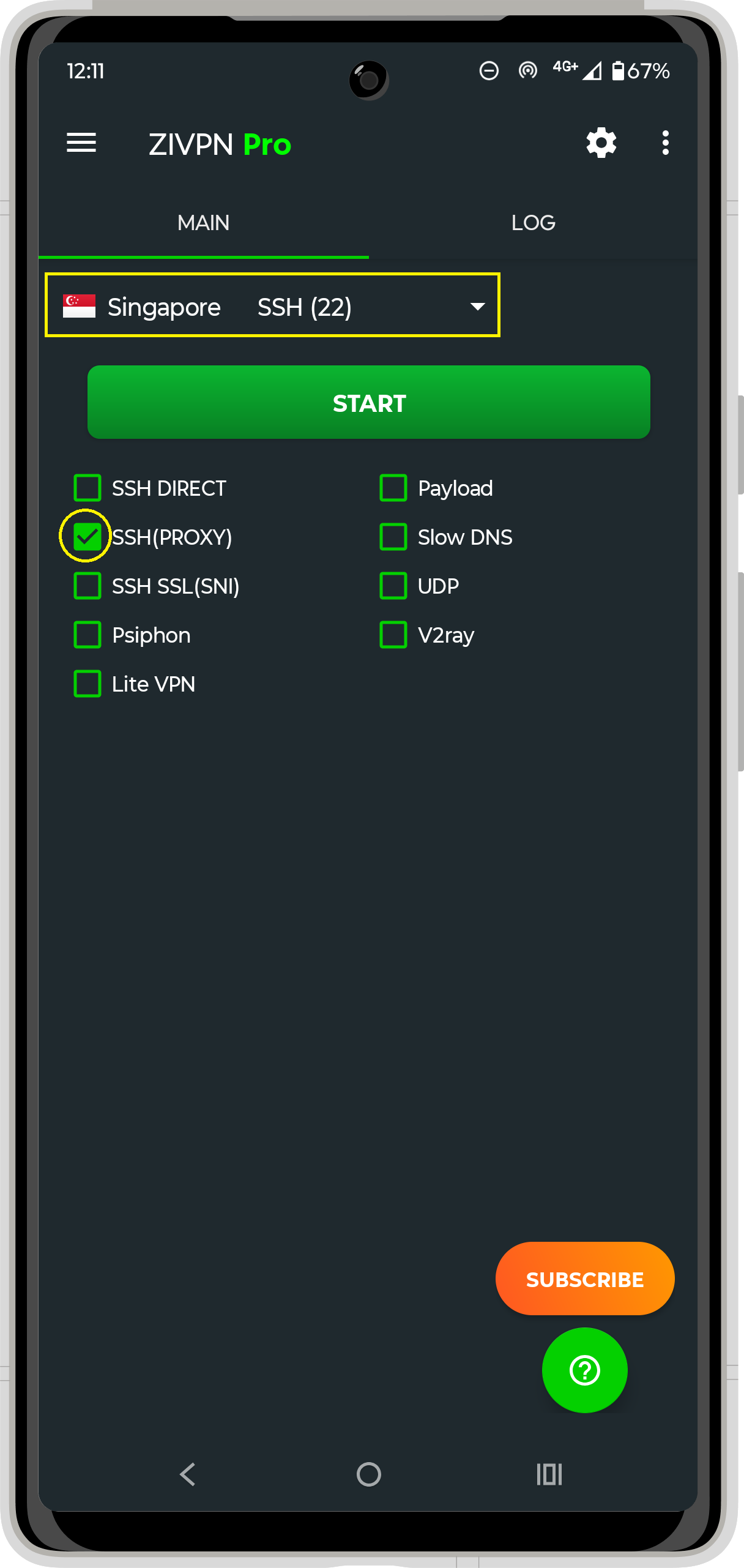 Free SSH Account Setup Step 3